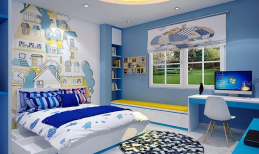 Phòng ngủ bé trai - Những mẫu thiết kế sinh động, giàu năng lượng