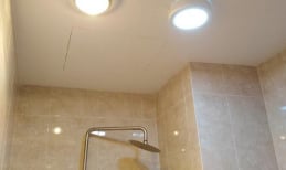 Cách chọn đèn sưởi âm trần 2 bóng phù hợp với diện tích phòng