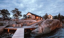 Thiết kế nhà kiểu cabin đẹp mộc mạc mang phong cách Scandinavia