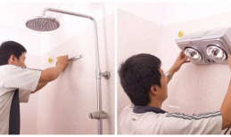Bỏ túi kinh nghiệm vệ sinh đèn sưởi treo tường đạt tiêu chuẩn