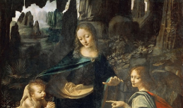 Những nét vẽ bí ẩn bên dưới lớp tranh sơn dầu Đức Mẹ đồng trinh trong hang đá của Leonardo Da Vinci