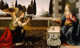 Hé lộ câu chuyện thú vị trong bức tranh sơn dầu Lễ truyền tin mê hoặc giới họa sĩ các thời đại