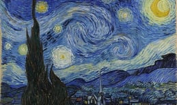 Ý nghĩa bức tranh sơn dầu Đêm đầy sao của Van Gogh và những vòng xoáy ốc bí ẩn