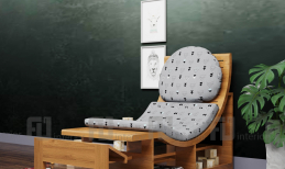 Ghế mặt trăng gỗ - chiếc ghế đọc sách cho bé nhà nào cũng nên có