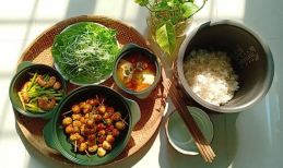 Mê cơm nhà với những bữa ăn nấu bằng nồi sứ dưỡng sinh Minh Long