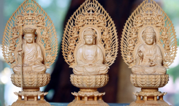 Tượng Phật gỗ an vị tại gia như thế nào cho đúng?