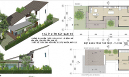 Những mẫu nhà nông thôn miền Tây Nam Bộ được yêu thích nhất cuộc thi thiết kế nhà ở nông thôn