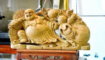 Tượng Phật Di Lặc bài trí trong nhà sao cho hợp lý?