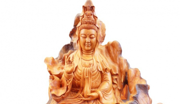 Tượng Phật Bà Quan Âm bằng gỗ và những lưu ý trong thờ phụng