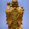 Tượng Phật Di Lặc gỗ hương - Tượng Di Lặc chúc phúc
