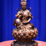 Tượng Phật Bà Quan Âm bằng gỗ hương cao cấp