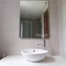 Gương nhà tắm giá rẻ viền gương mài vát cạnh NAV102D