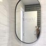 Gương phòng tắm cao cấp - Gương nhà tắm hình oval kiểu dáng hiện đại