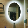 Gương đèn led phòng tắm kiểu dáng hiện đại hình elip G90