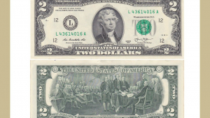 Trên tờ 2 USD của Mỹ có in hình của vị tổng thống nào?