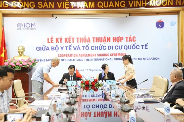 Bộ Y tế và IOM hợp tác nâng cao sức khỏe người di cư