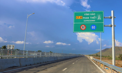 Cao tốc Nha Trang - Cam Lâm và Vĩnh Hảo - Phan Thiết chính thức thông xe