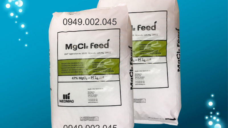 MgCl2 feed - Bổ sung khoáng chất cần thiết cho tôm cá