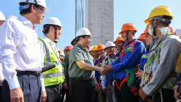 Thủ tướng chỉ đạo chăm lo, hỗ trợ người lao động làm việc trên công trường trong dịp Tết