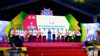  Huyện Thanh Trì :  15/15 xã đạt chuẩn nông thôn mới nâng cao trước 2 năm