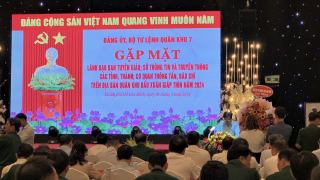 Báo chí góp phần lan tỏa vai trò nòng cốt của Quân khu 7 trong xây dựng nền quốc phòng toàn dân