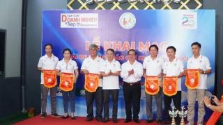 100 cơ thủ tham gia Giải Billiards báo chí Đồng bằng sông Cửu Long