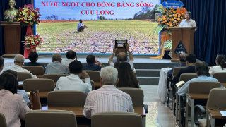 Tìm giải pháp đảm bảo nguồn nước ngọt cho Đồng bằng sông Cửu Long