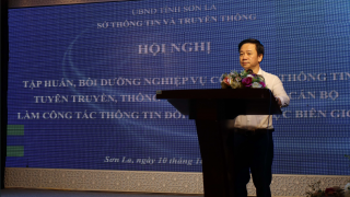 Sơn La: Bồi dưỡng nghiệp vụ cho cán bộ làm công tác thông tin đối ngoại khu vực biên giới