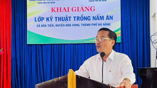 Đà Nẵng khai giảng lớp sơ cấp nghề trồng nấm cho hội viên