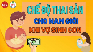 Điểm mới về chế độ thai sản đối với chồng khi vợ sinh con