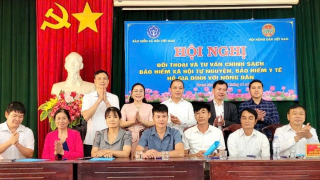 Thanh Hóa: Đối thoại và tư vấn chính sách bảo hiểm xã hội tự nguyện, bảo hiểm y tế cho nông dân