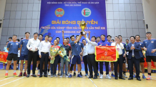 Hải Dương: Giải bóng chuyền “Bông Lúa vàng” lần thứ XIII, cup Agribank năm 2024 sân chơi giải trí của nông dân