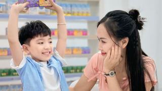 Mẹ an tâm để bé tự chọn thức uống yêu thích với TH true JUICE milk MISTORI 