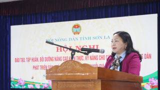 Sơn La: Nâng cao kỹ năng phát triển sản xuất nông nghiệp theo chuỗi giá trị cho cán bộ, hội viên nông dân