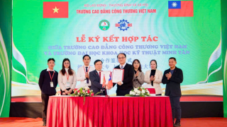 Chíp bán dẫn và hợp tác giữa Trường CĐ Công thương Việt Nam và ĐH Khoa học kỹ thuật Minh Tân 