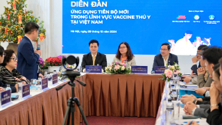 Ứng dụng tiến bộ mới trong lĩnh vực nghiên cứu và sản xuất vắc xin thú y