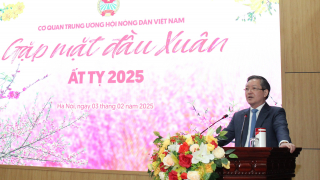 Trung ương Hội Nông dân Việt Nam tổ chức \'Gặp mặt đầu xuân Ất Tỵ 2025\'