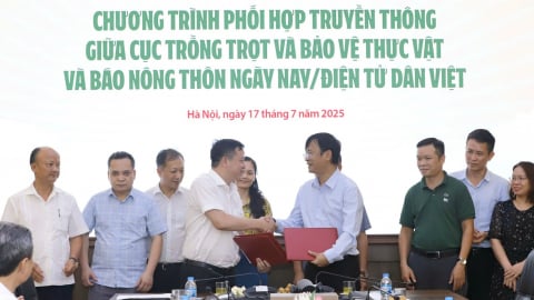 Báo NTNN/Dân Việt ký hợp tác với Cục Trồng trọt & BVTV, tạo cú hích mới cho nông nghiệp 4.0