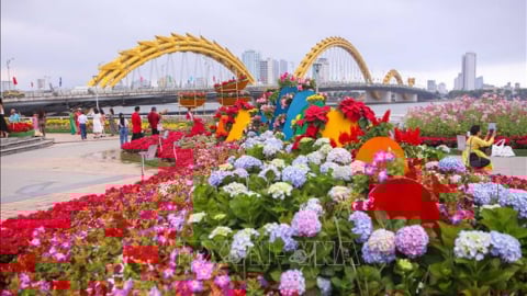 Đà Nẵng rực rỡ đón Tết Nguyên đán Giáp Thìn 2024