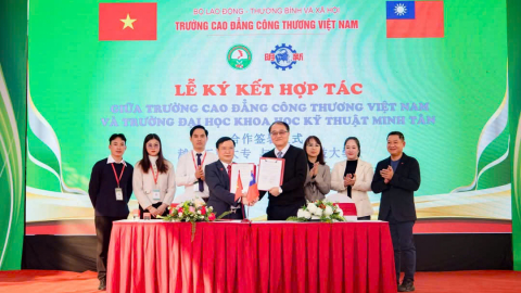 Chíp bán dẫn và hợp tác giữa Trường CĐ Công thương Việt Nam và ĐH Khoa học kỹ thuật Minh Tân 