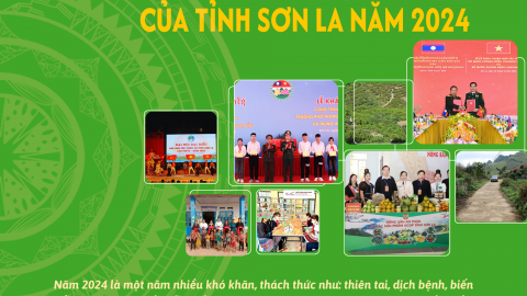 10 kết quả nổi bật trên các lĩnh vực của tỉnh Sơn La năm 2024