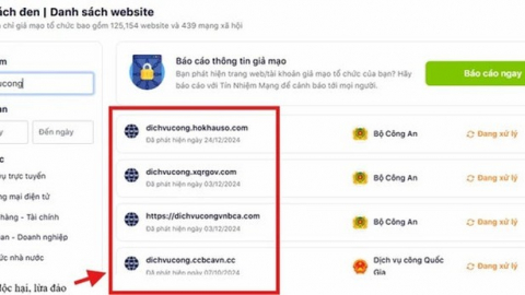Bộ Công an hướng dẫn cách nhận diện website lừa đảo