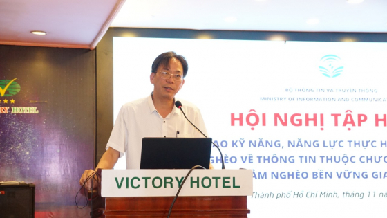 Nâng cao kỹ năng, năng lực thực hiện chương trình giảm nghèo về thông tin cho phóng viên, biên tập viên, báo cáo viên