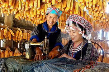 Đặc sắc “Ngôi nhà ngô” ở Mù Căng Chải