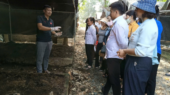 Thanh Hoá: Nông dân được học tập, chia sẻ kinh nghiệm xử lý rác thải thân thiện với môi trường