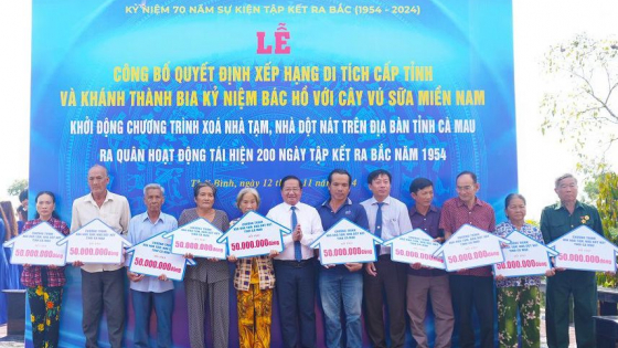 Cà Mau: Sẽ xây mới, sửa chữa 4.400 căn nhà