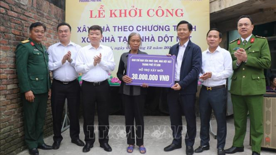 Bắc Ninh cơ bản hoàn thành giai đoạn cao điểm xóa nhà tạm, nhà dột nát