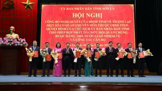 Sơn La: Thành lập một số cơ quan chuyên môn thuộc UBND tỉnh và cho phép hợp nhất tổ chức hội quần chúng
