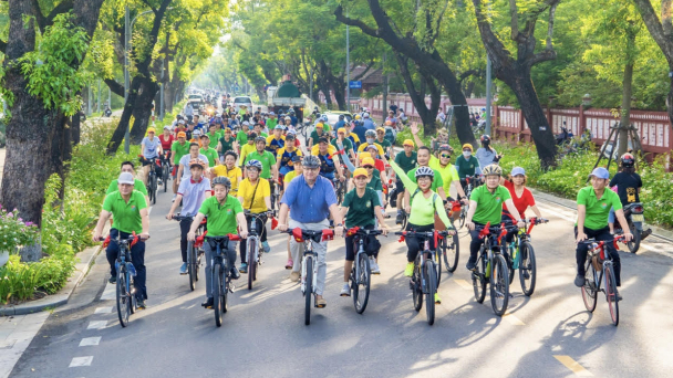 Huế phấn đấu mục tiêu trở thành Thành phố Xe đạp