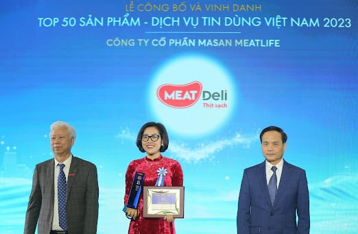 Thịt mát MEATDeli tiếp tục được vinh danh Top 10 Tin dùng Việt Nam 2023